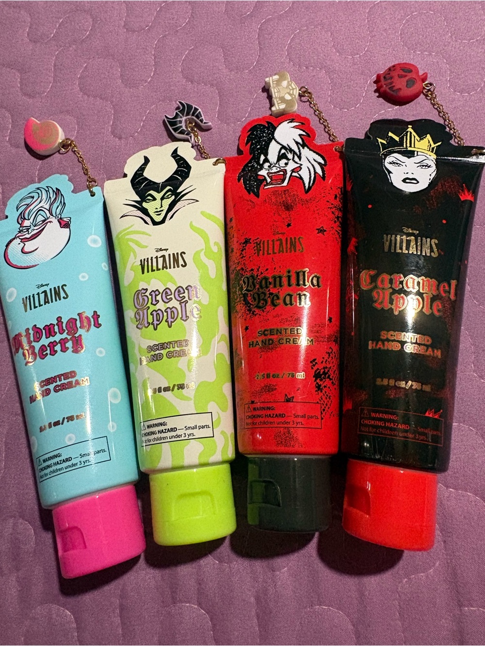 Scented Hand Cream - Vanilla Bean, Caramel Apple, Green Apple, Midnight Berry